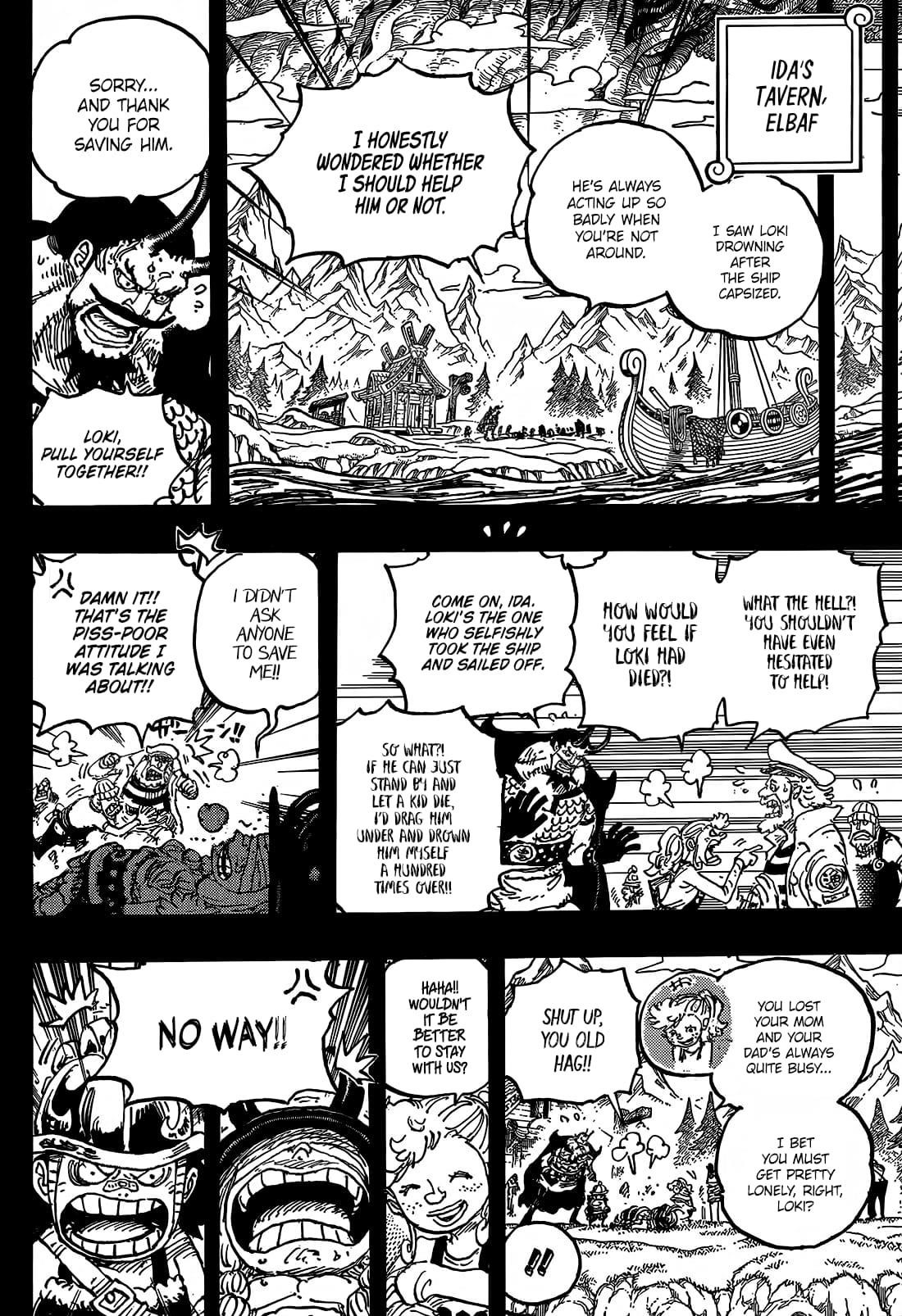 One Piece Chapter 1156 - Page 11 in English