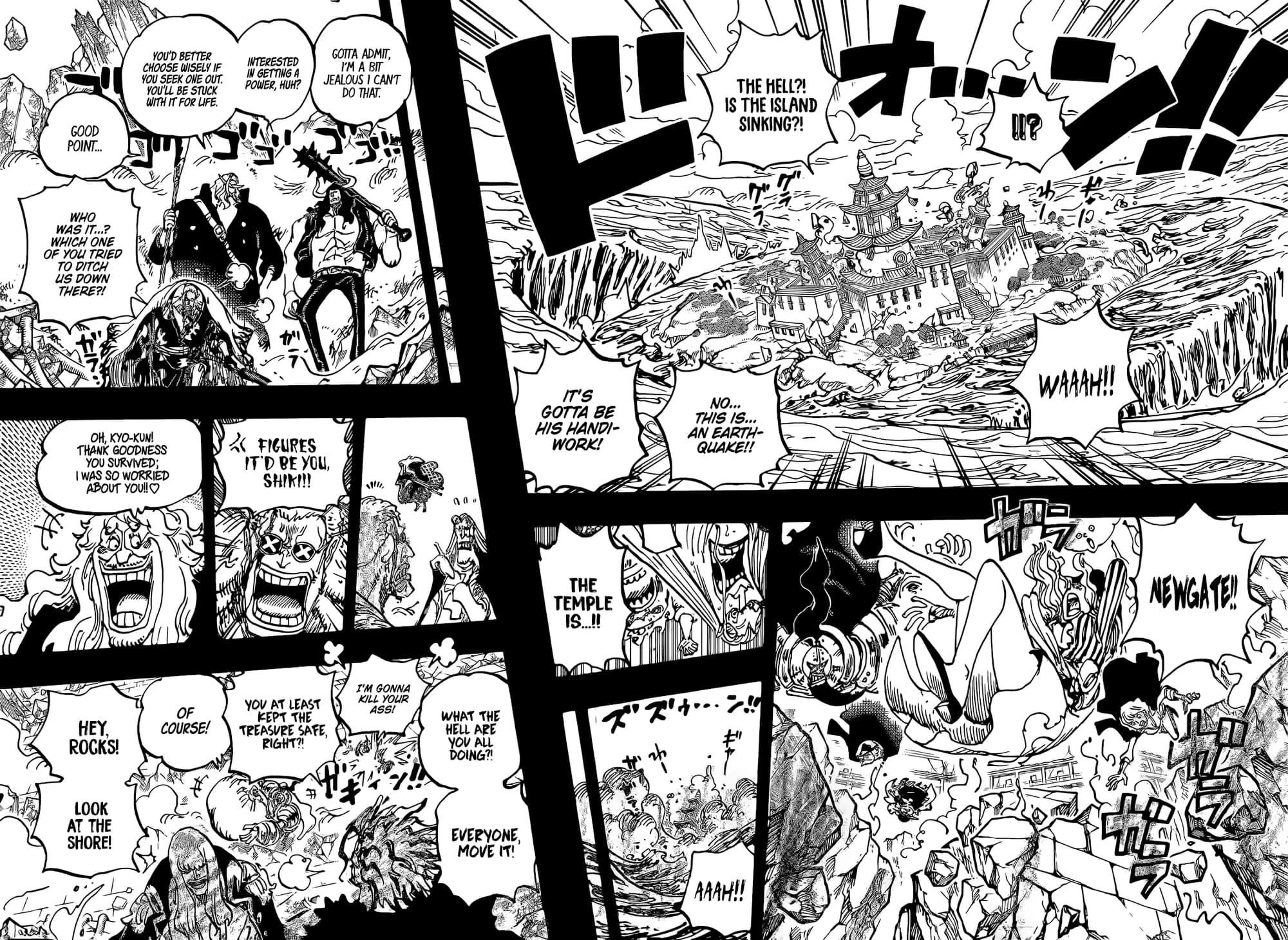 One Piece Chapter 1157 - Page 4 in English