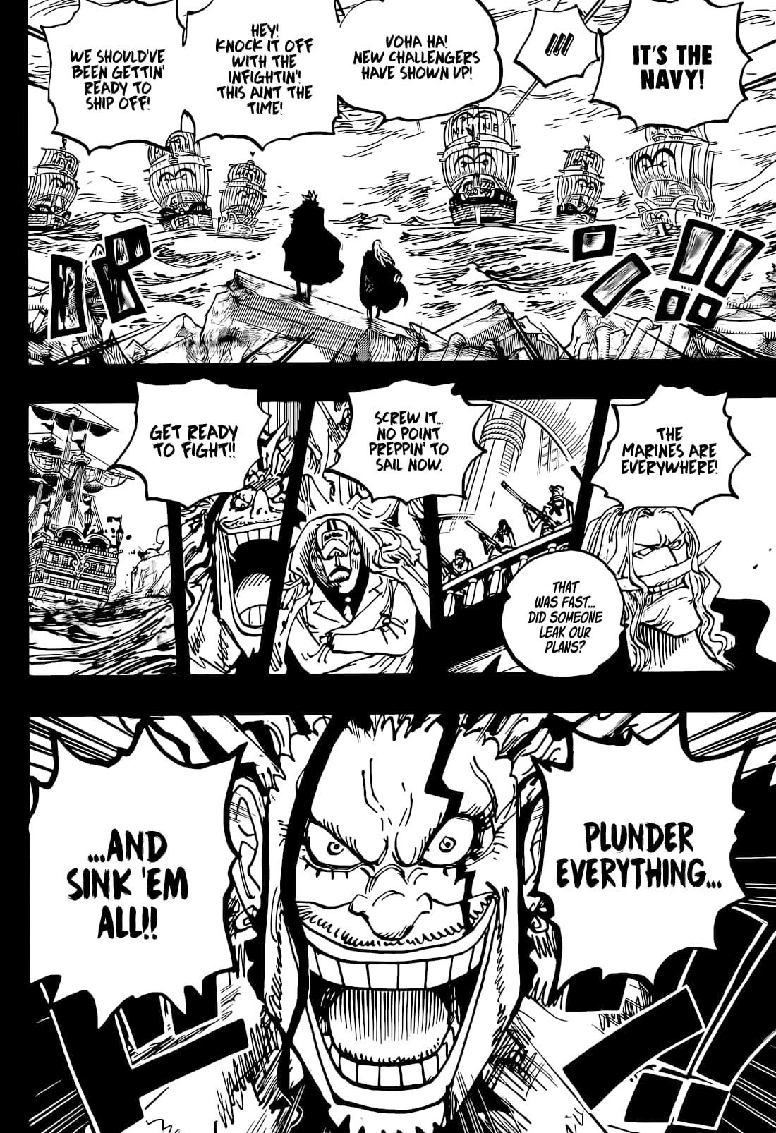 One Piece Chapter 1157 - Page 5 in English
