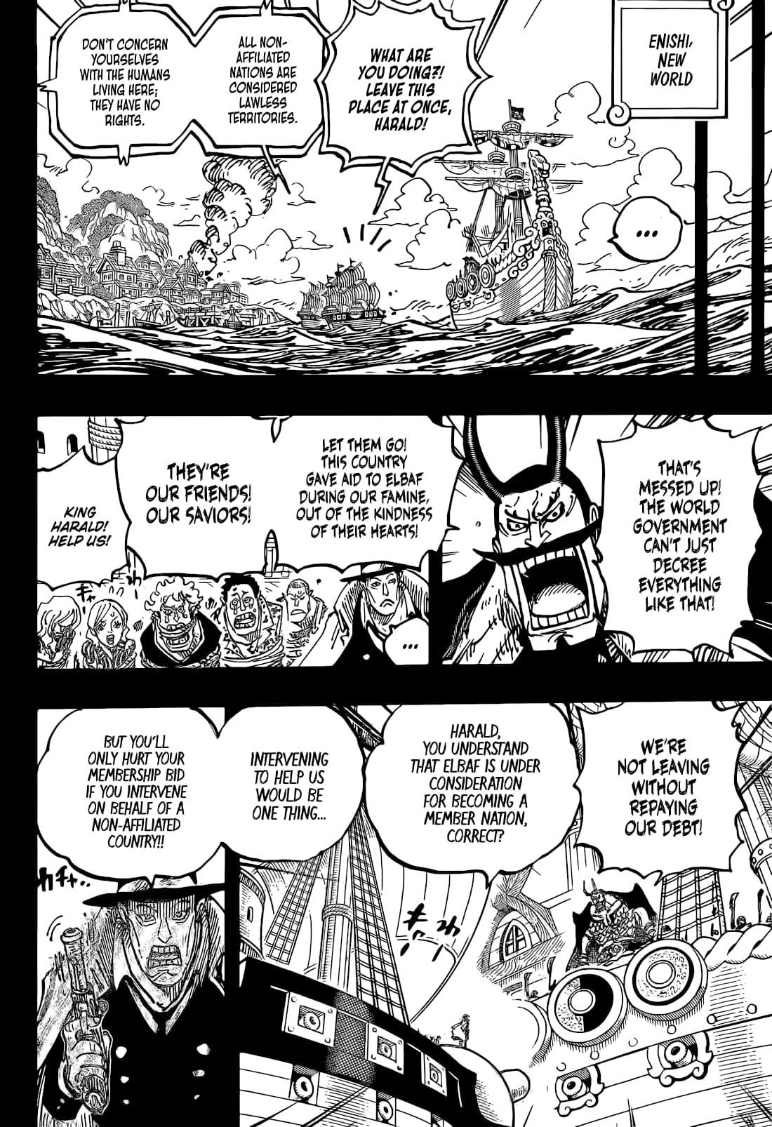 One Piece Chapter 1157 - Page 7 in English