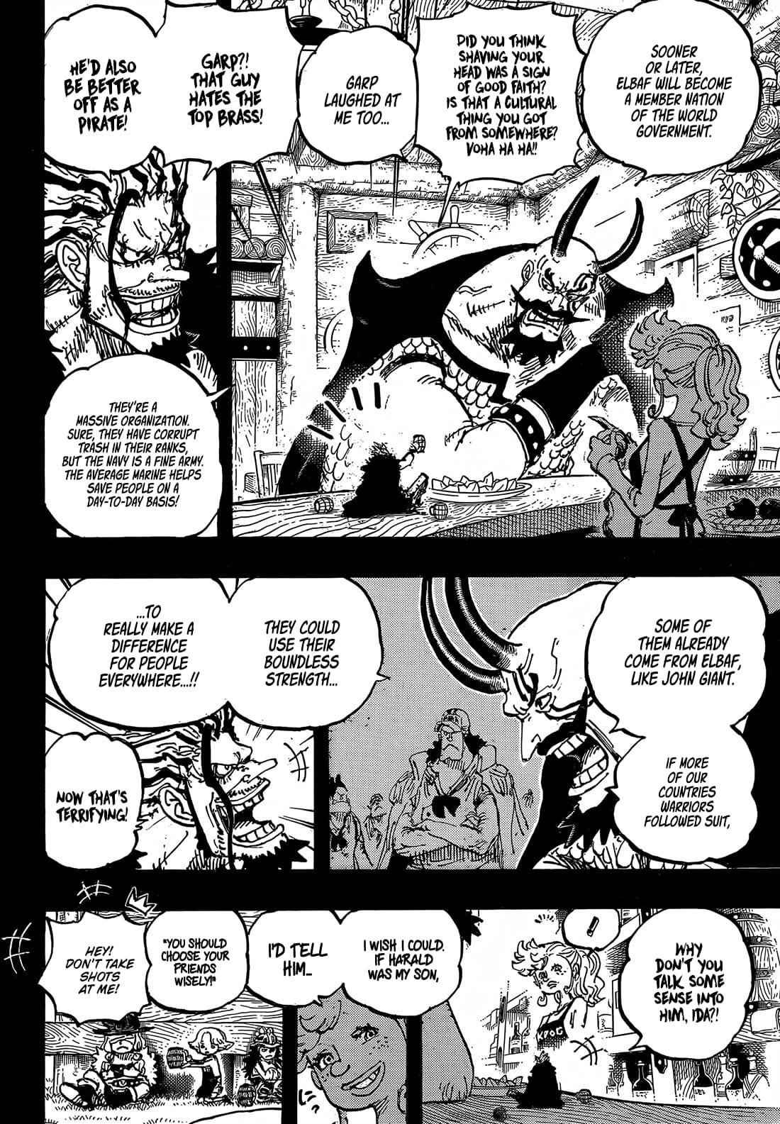 One Piece Chapter 1157 - Page 9 in English