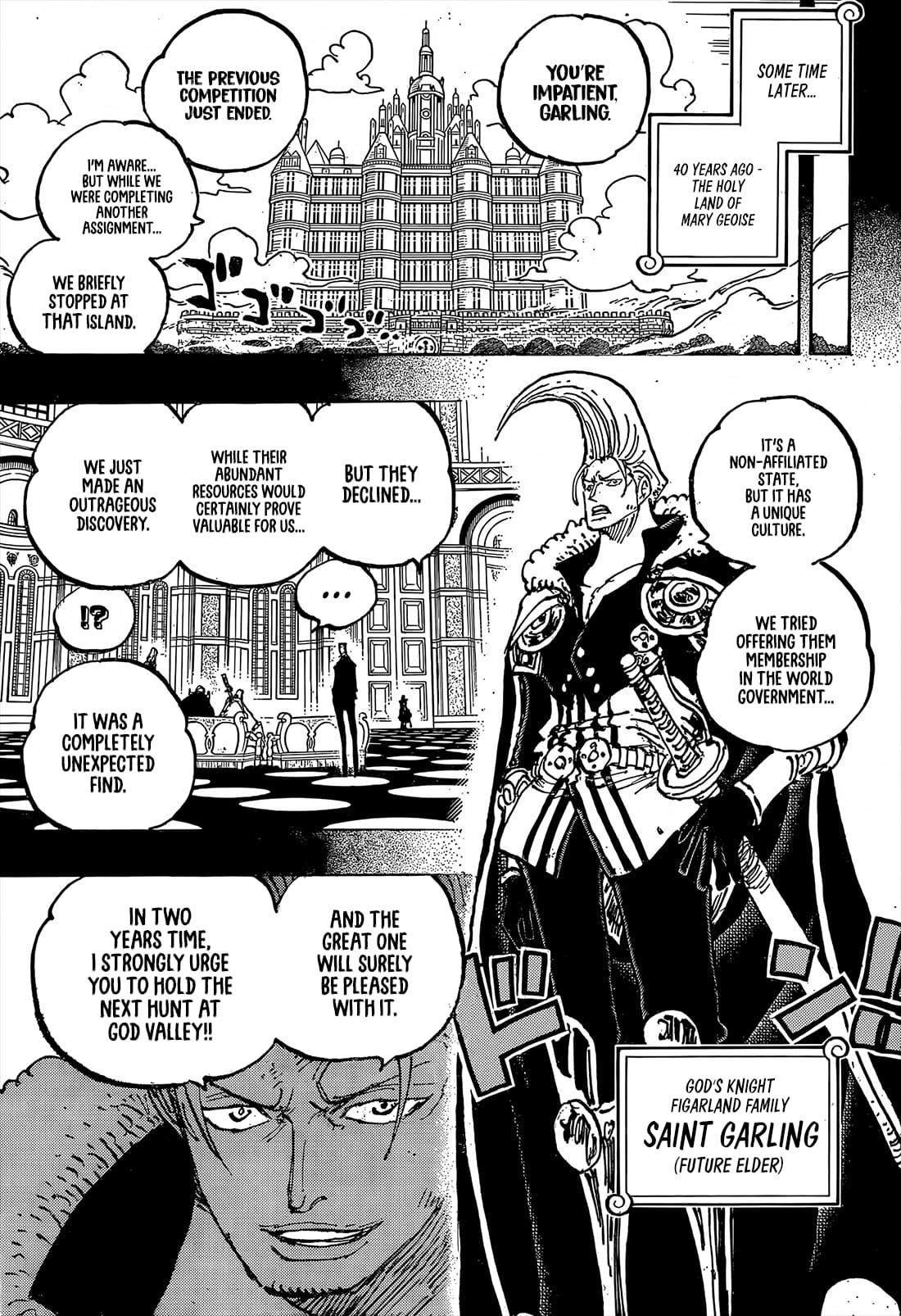 One Piece Chapter 1158 - Page 6 in English