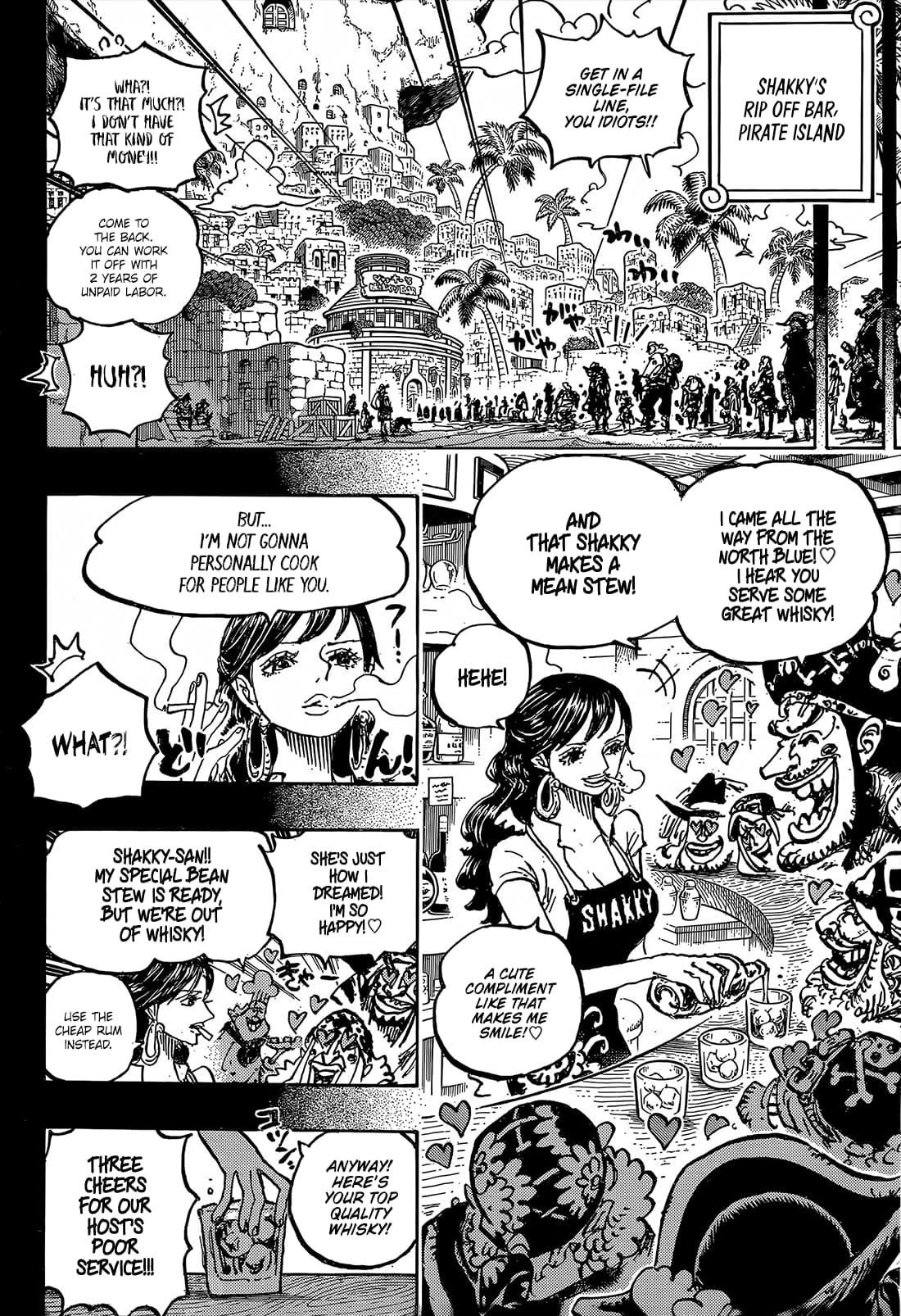 One Piece Chapter 1158 - Page 7 in English
