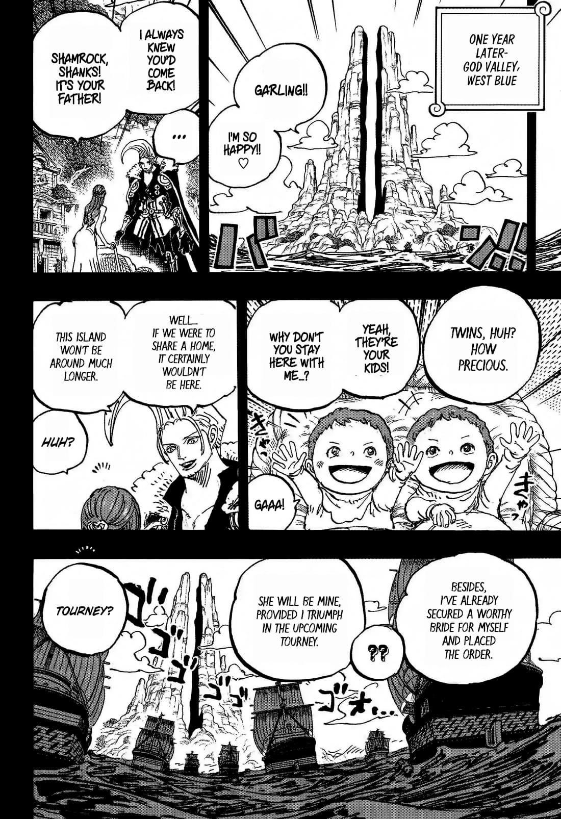 One Piece Chapter 1159 - Page 5 in English