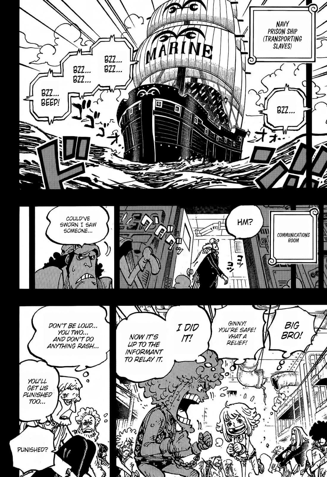 One Piece Chapter 1159 - Page 9 in English