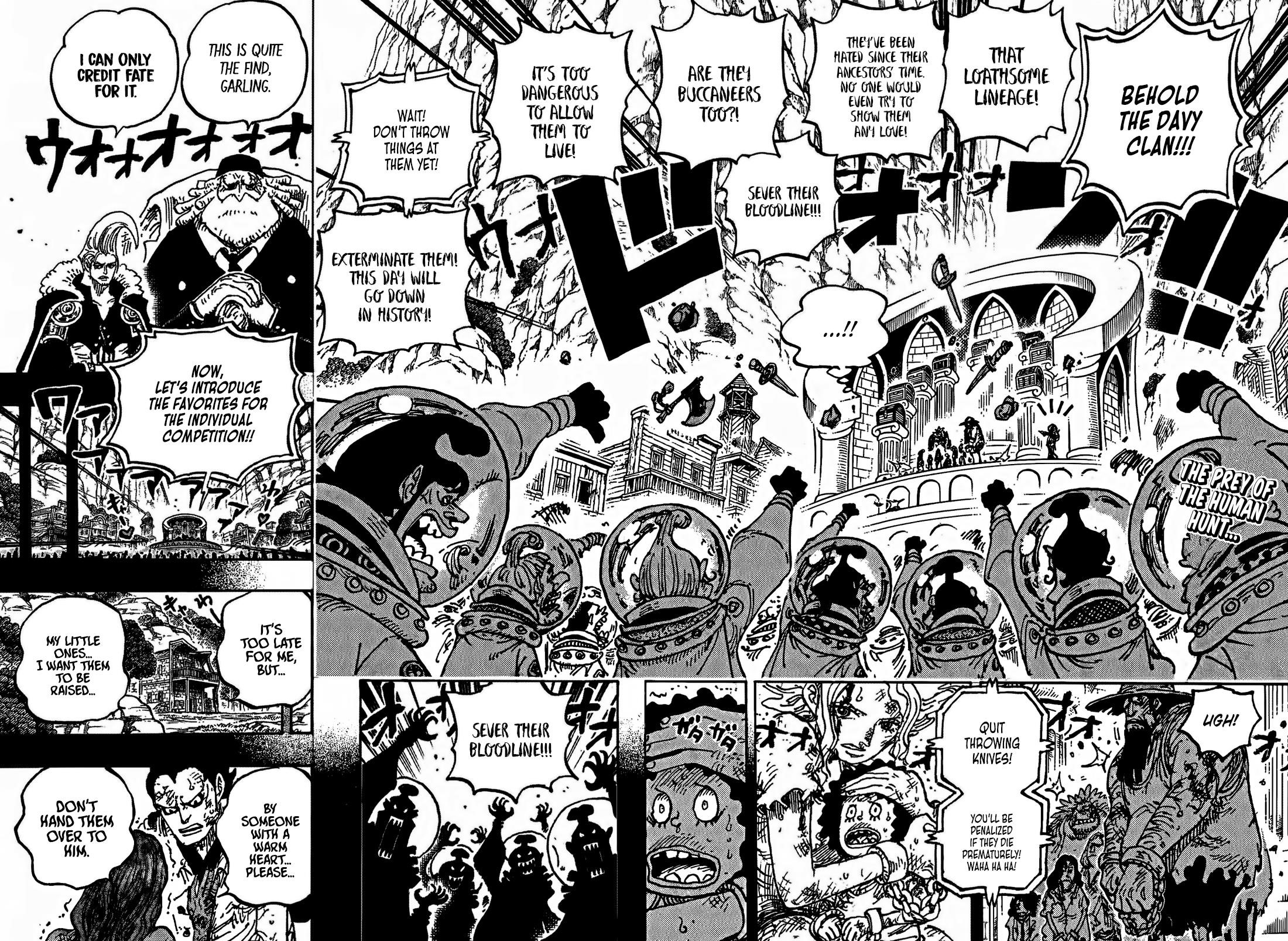 One Piece Chapter 1160 - Page 3 in English