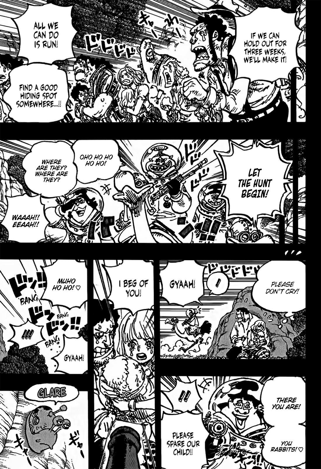 One Piece Chapter 1160 - Page 5 in English