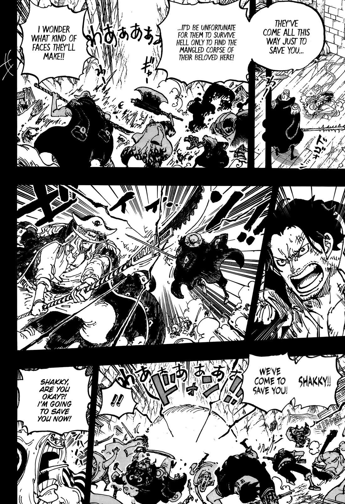 One Piece Chapter 1161 - Page 14 in English