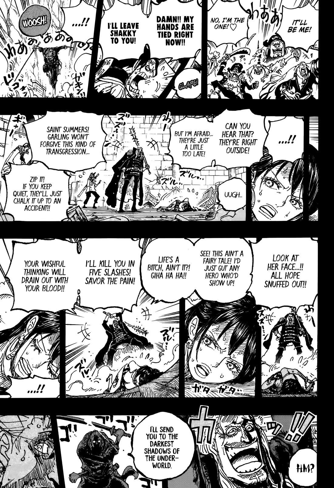 One Piece Chapter 1161 - Page 15 in English