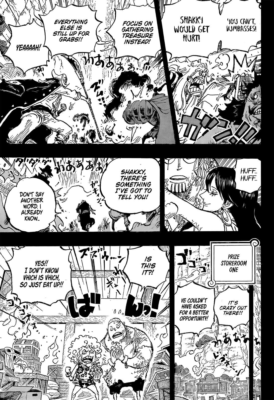 One Piece Chapter 1162 - Page 4 in English