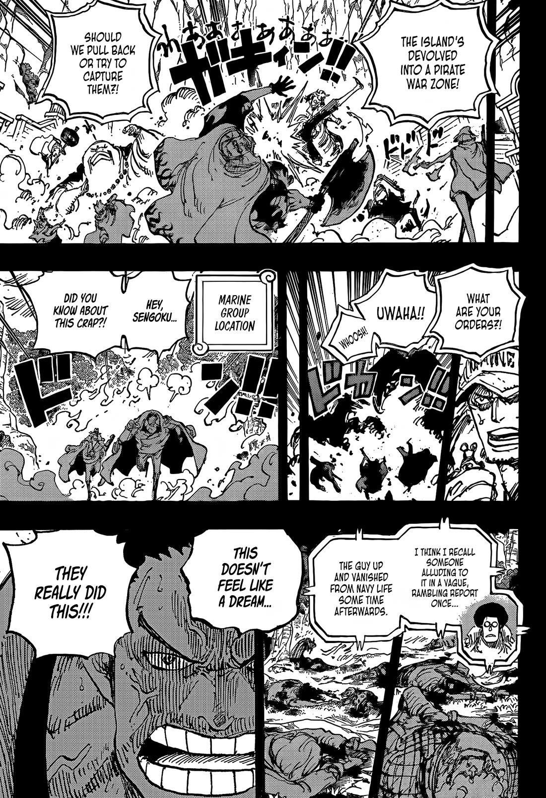 One Piece Chapter 1162 - Page 6 in English