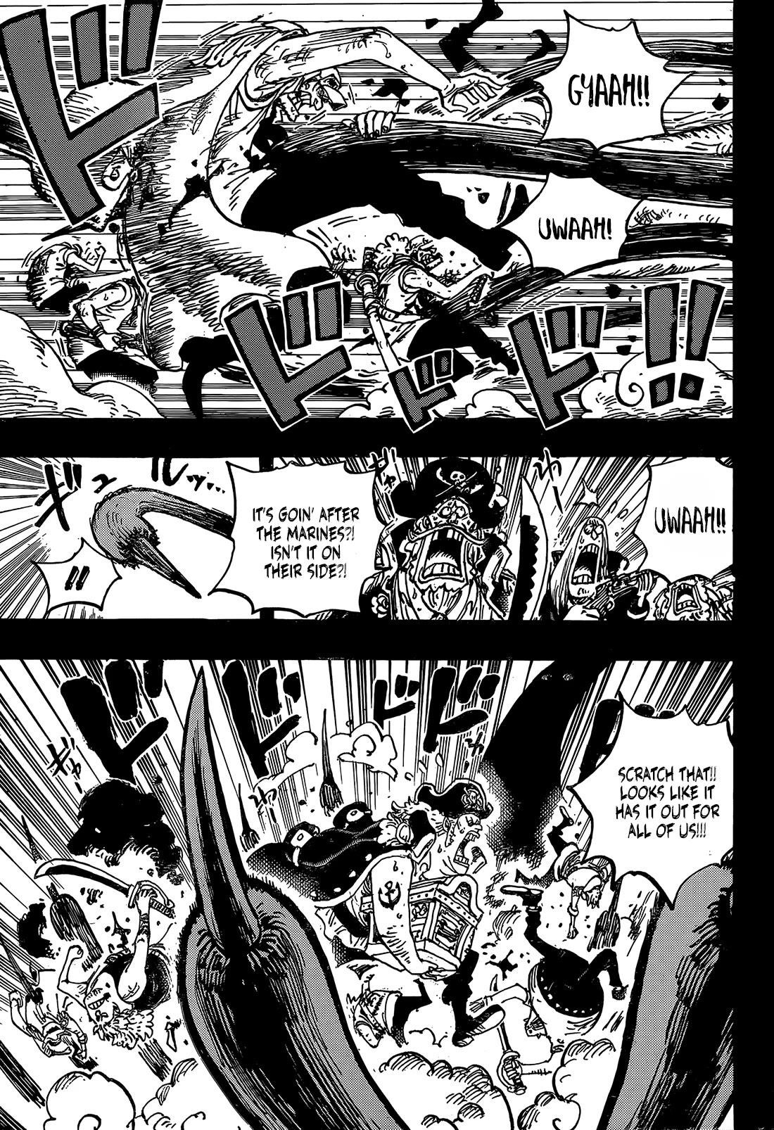 One Piece Chapter 1163 - Page 4 in English