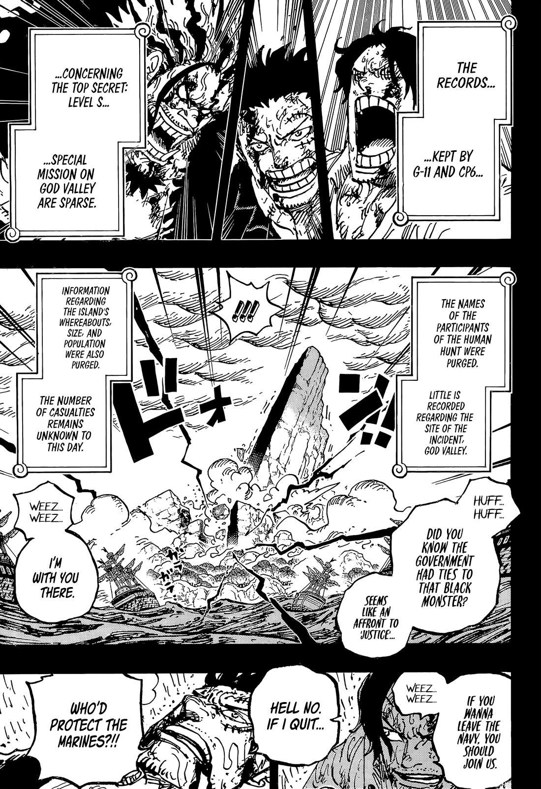 One Piece Chapter 1165 - Page 13 in English