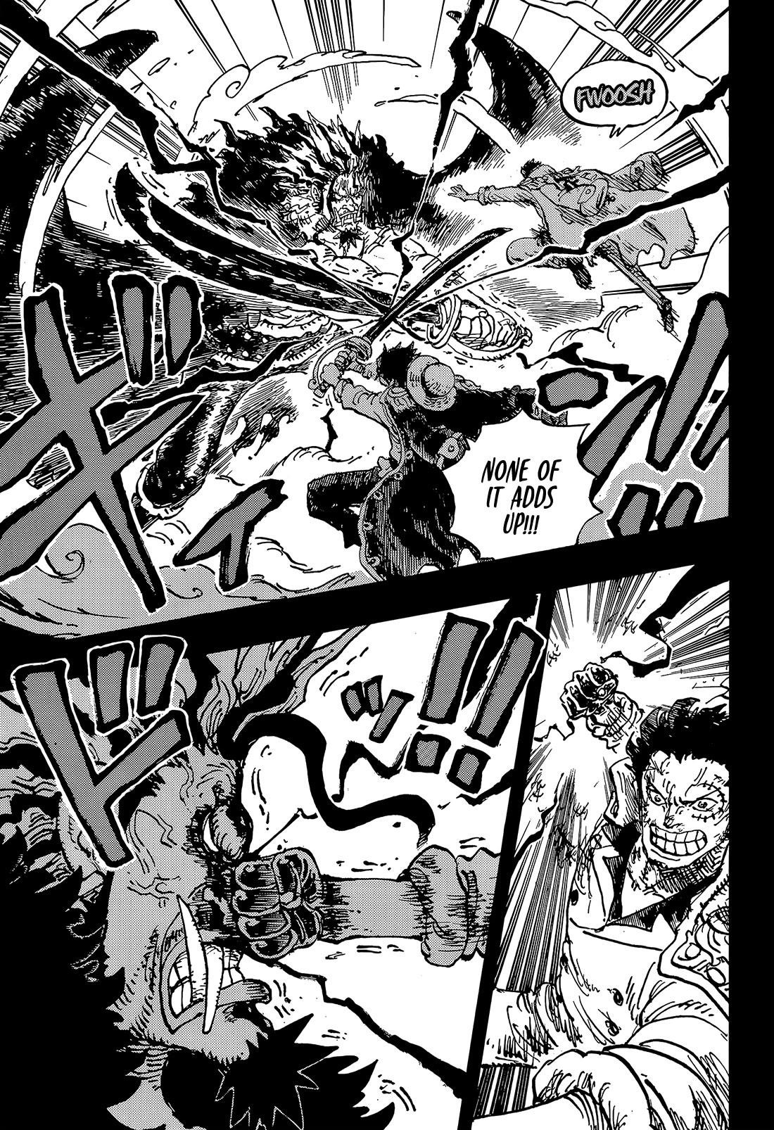One Piece Chapter 1165 - Page 4 in English
