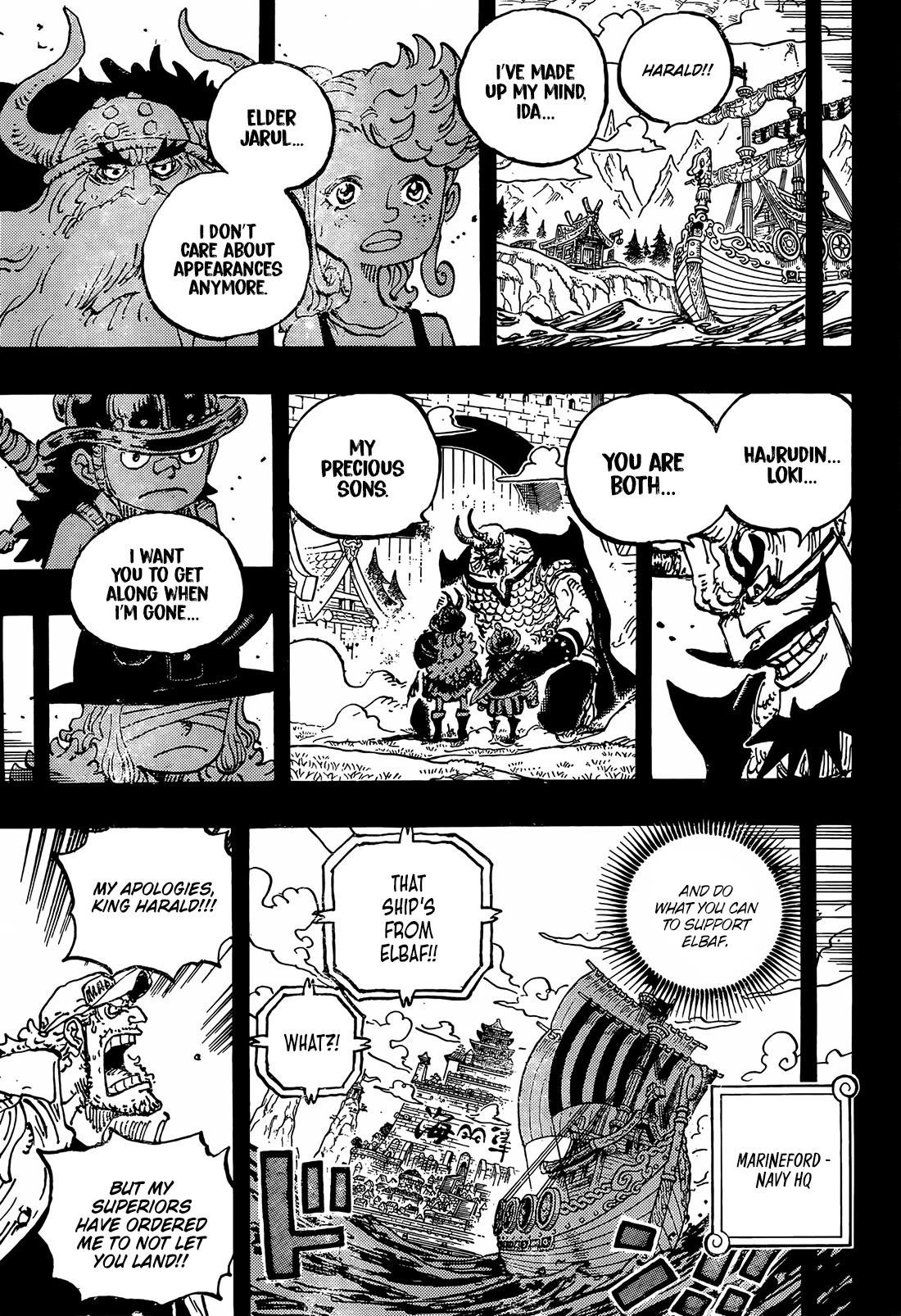 One Piece Chapter 1166 - Page 15 in English