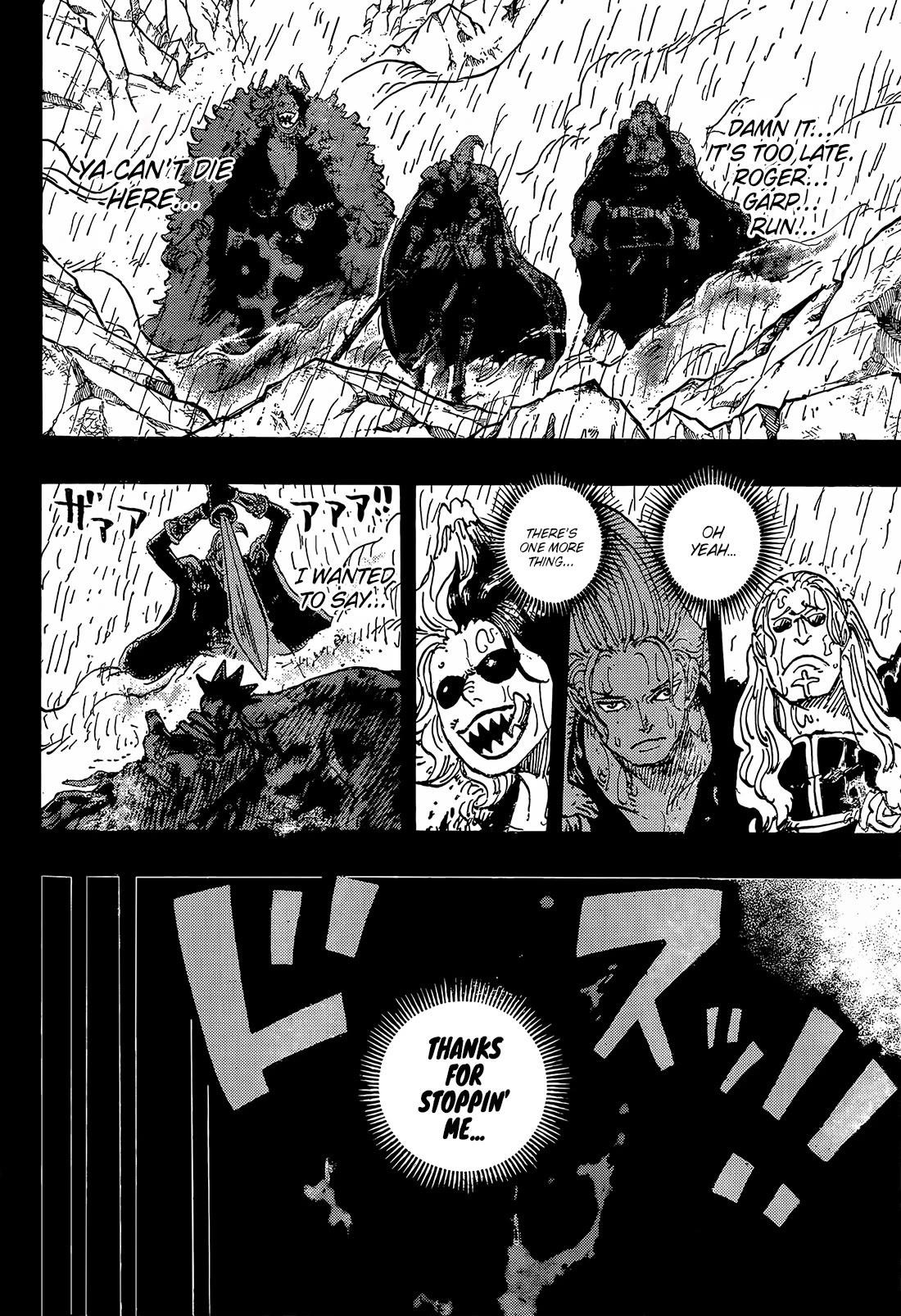 One Piece Chapter 1166 - Page 4 in English