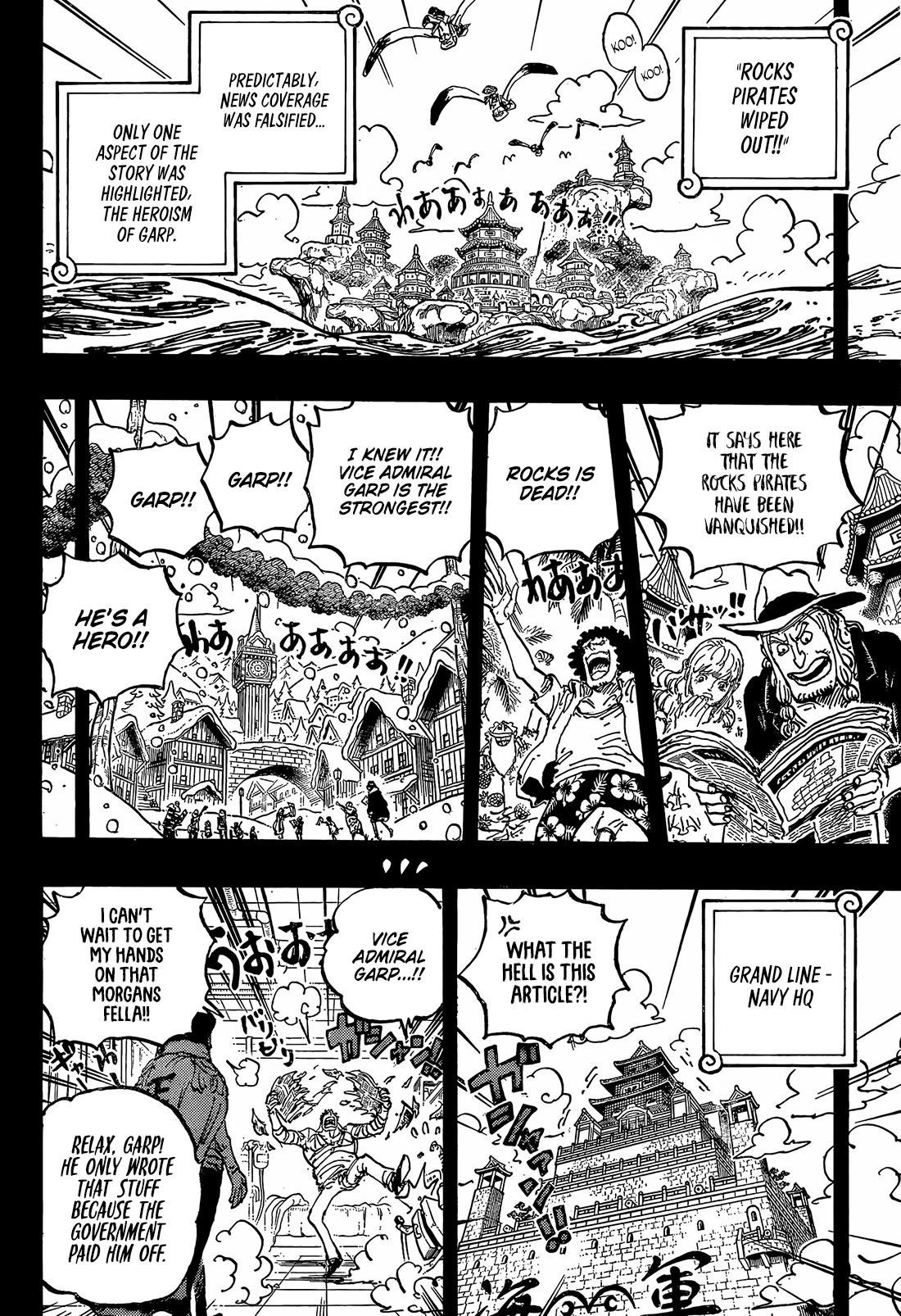 One Piece Chapter 1166 - Page 9 in English