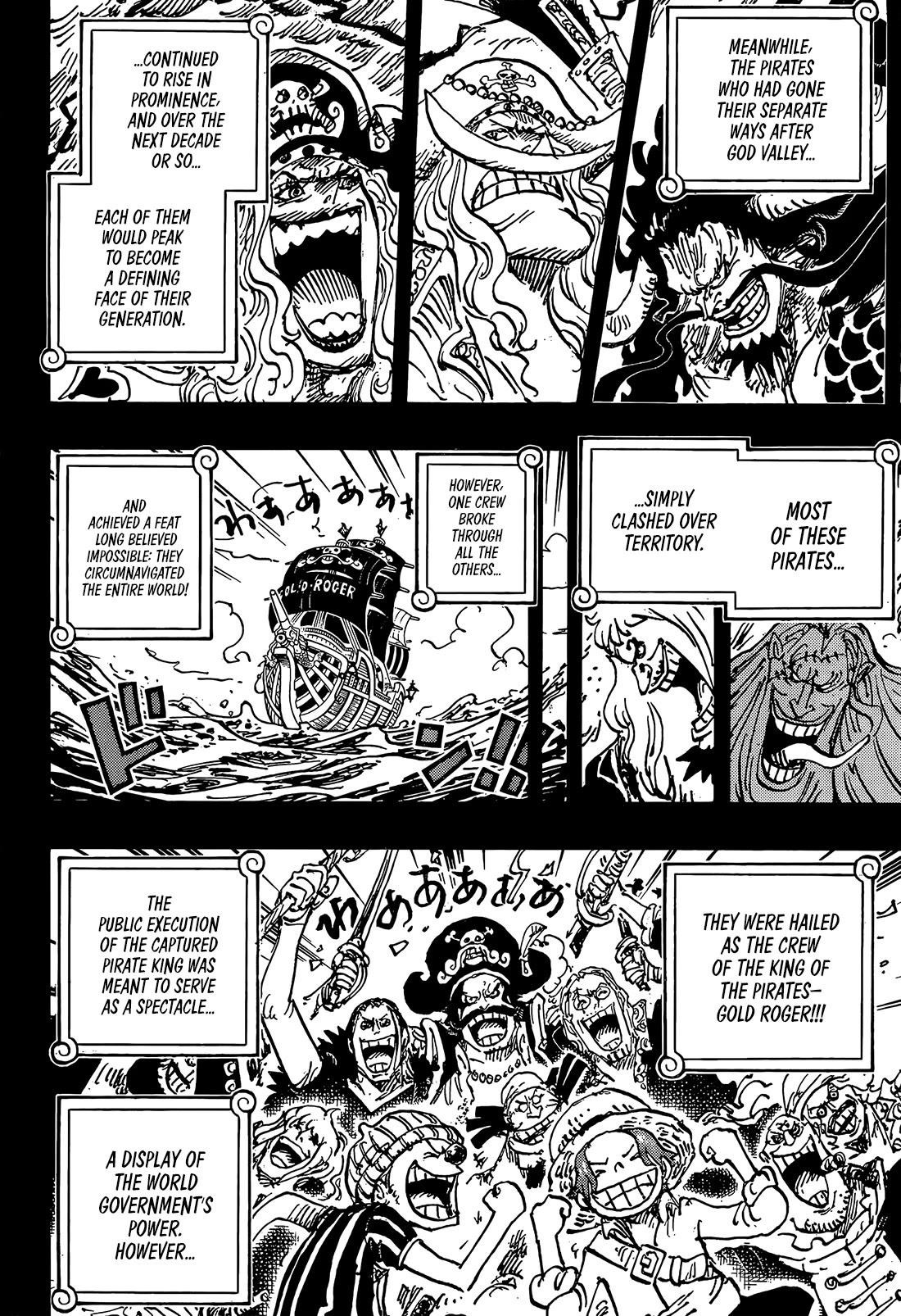 One Piece Chapter 1167 - Page 5 in English