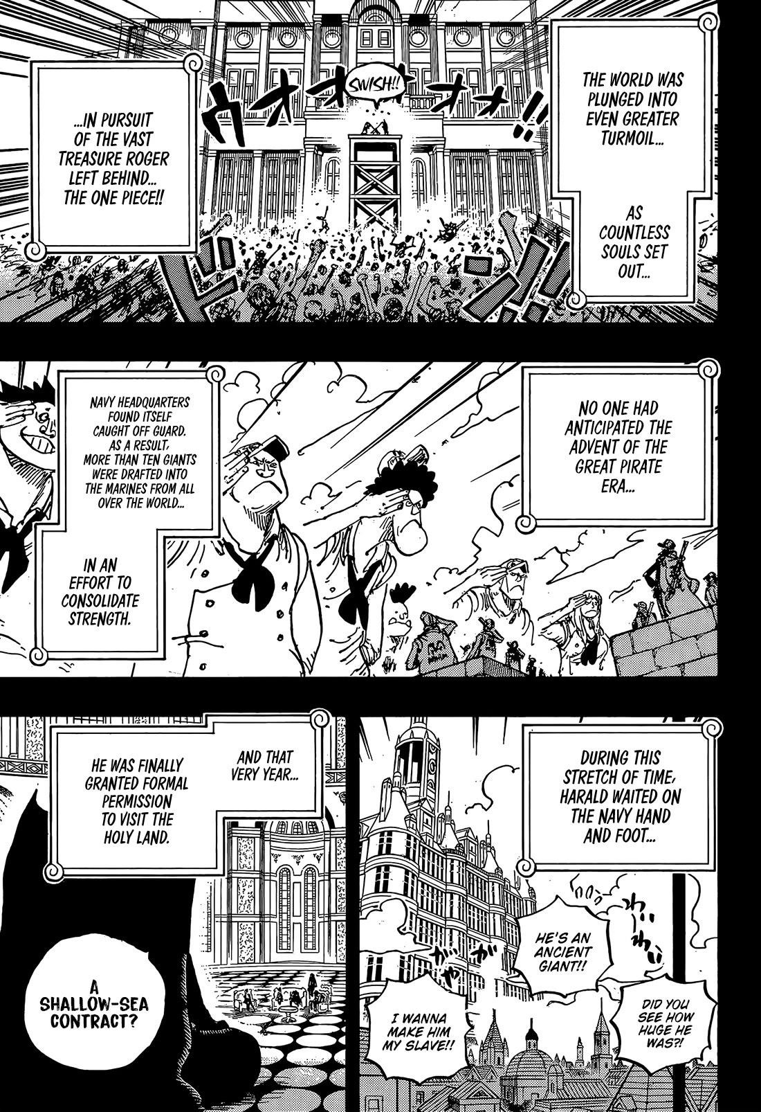 One Piece Chapter 1167 - Page 6 in English