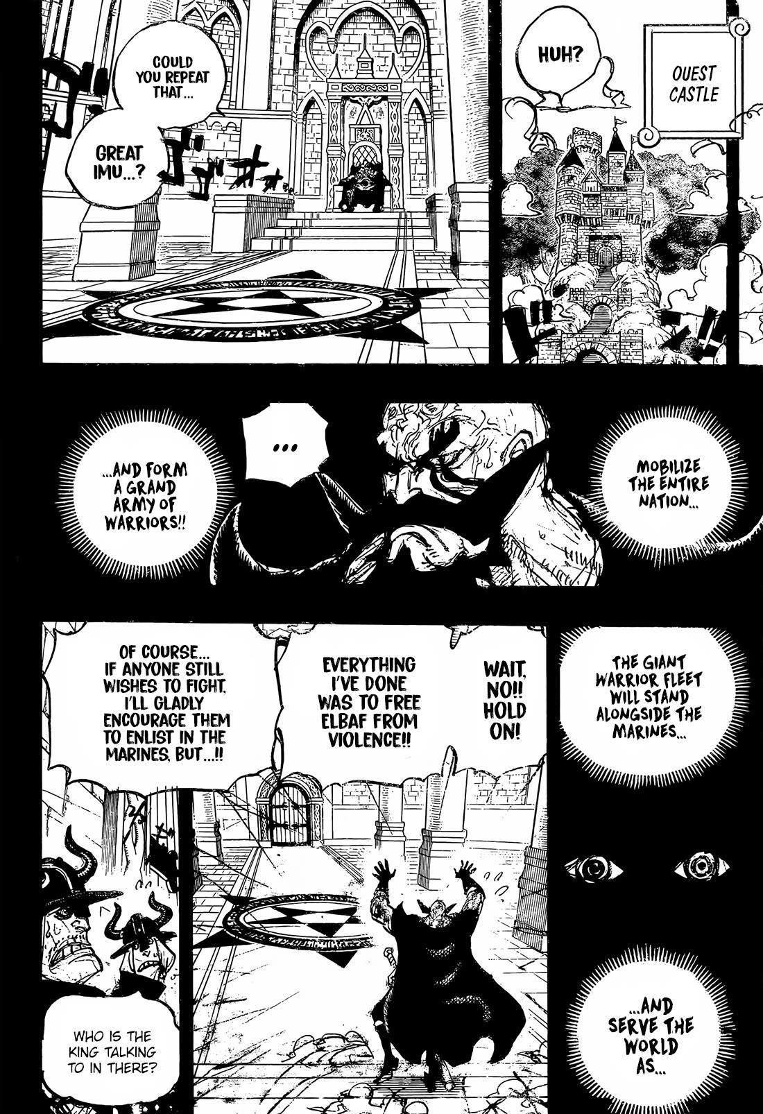 One Piece Chapter 1168 - Page 13 in English