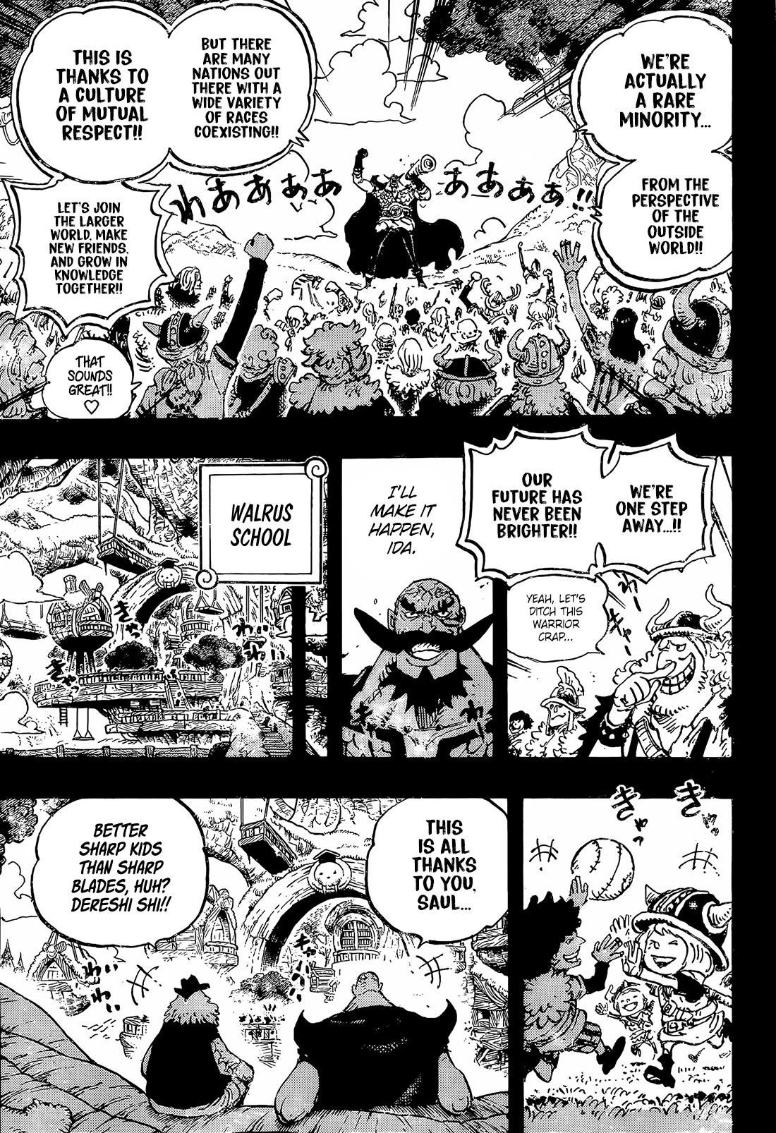 One Piece Chapter 1168 - Page 4 in English