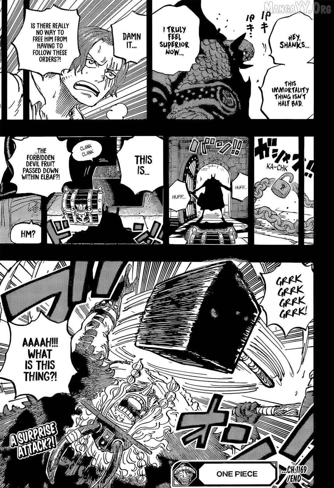 One Piece Chapter 1169 - Page 18 in English
