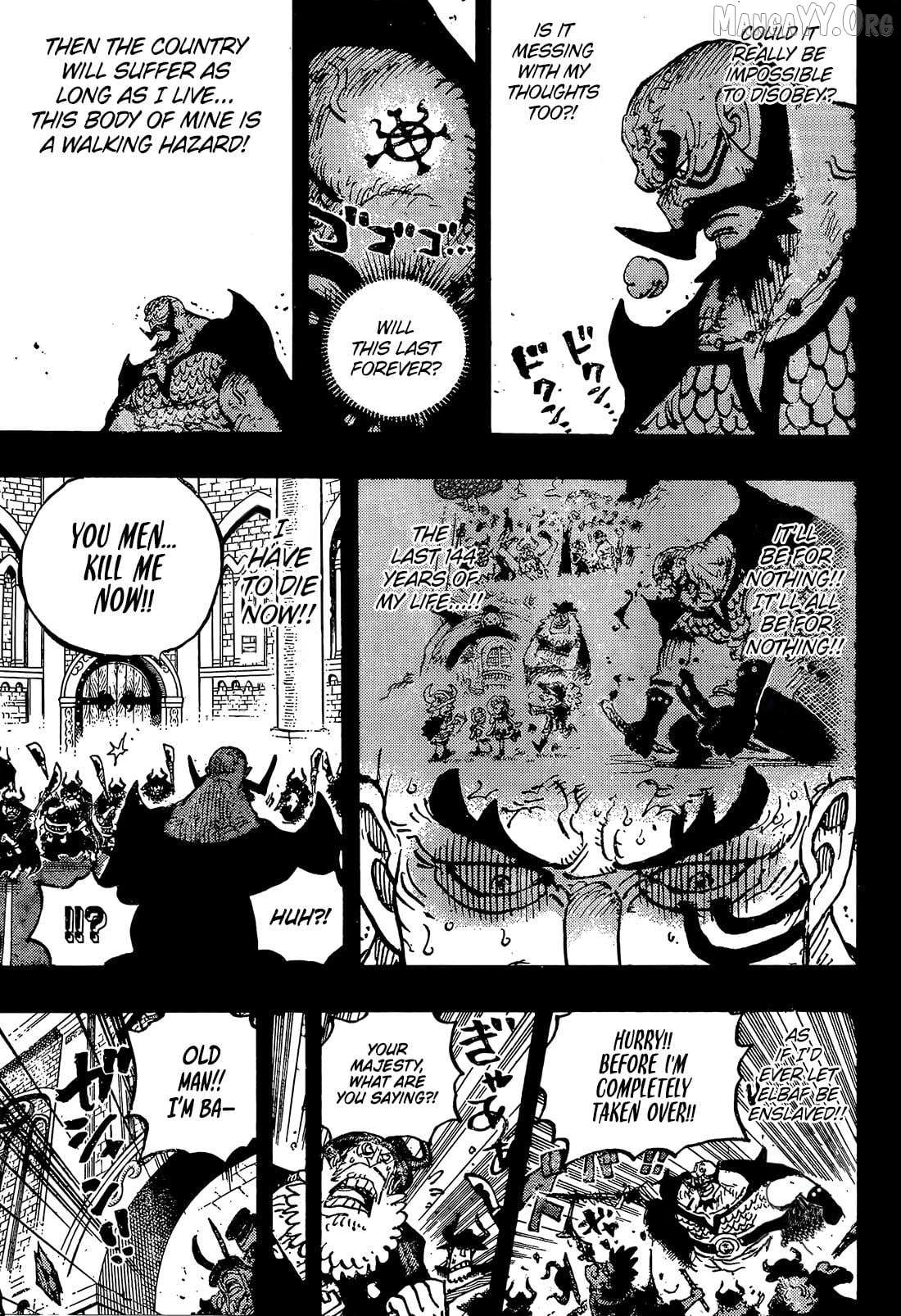 One Piece Chapter 1169 - Page 6 in English
