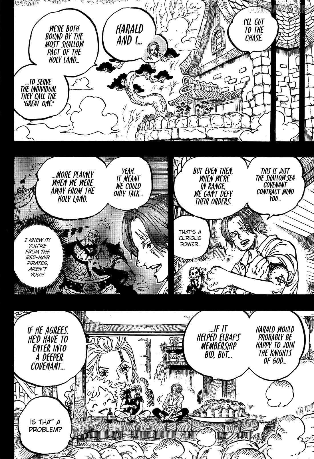One Piece Chapter 1169 - Page 8 in English