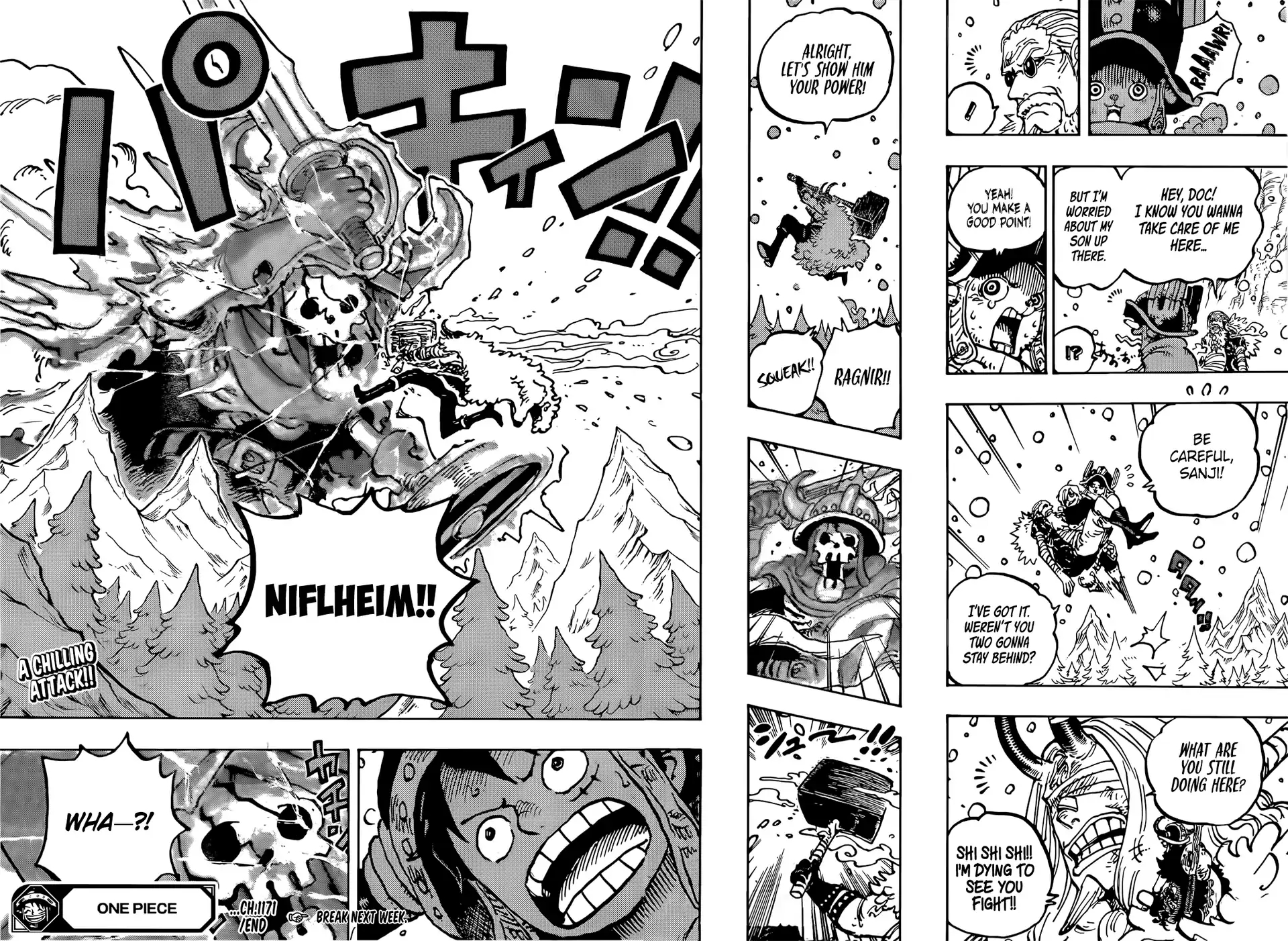 One Piece Chapter 1171 - Page 13 in English