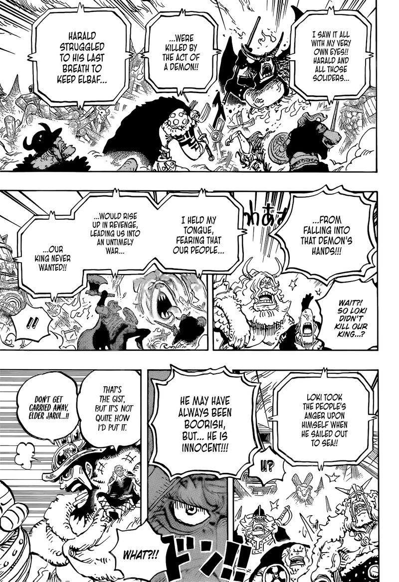 One Piece Chapter 1172 - Page 4 in English