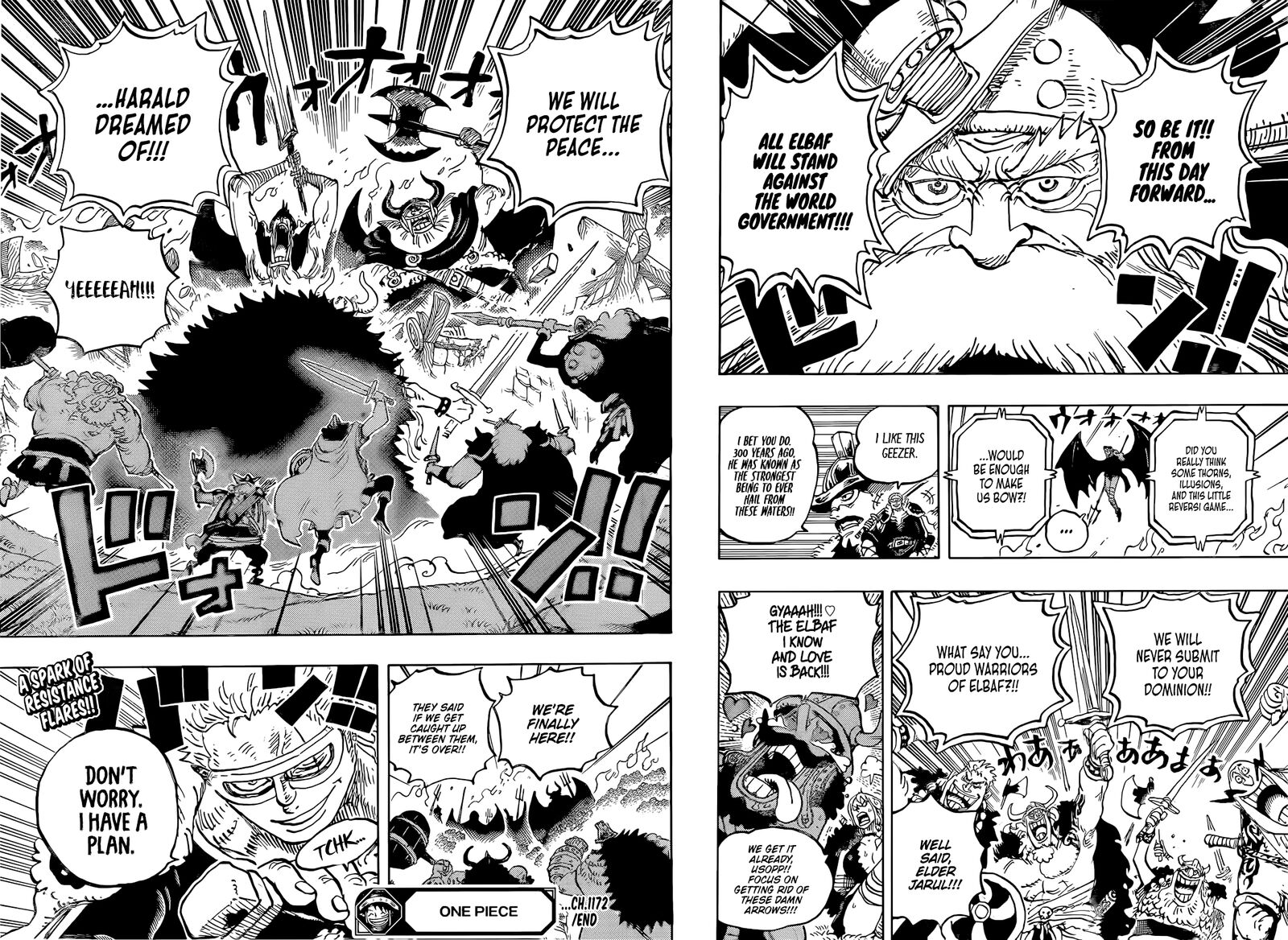 One Piece Chapter 1172 - Page 6 in English