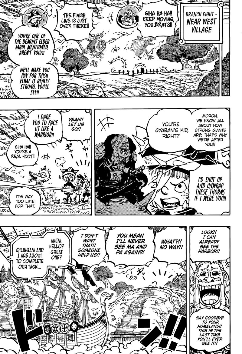 One Piece Chapter 1173 - Page 10 in English