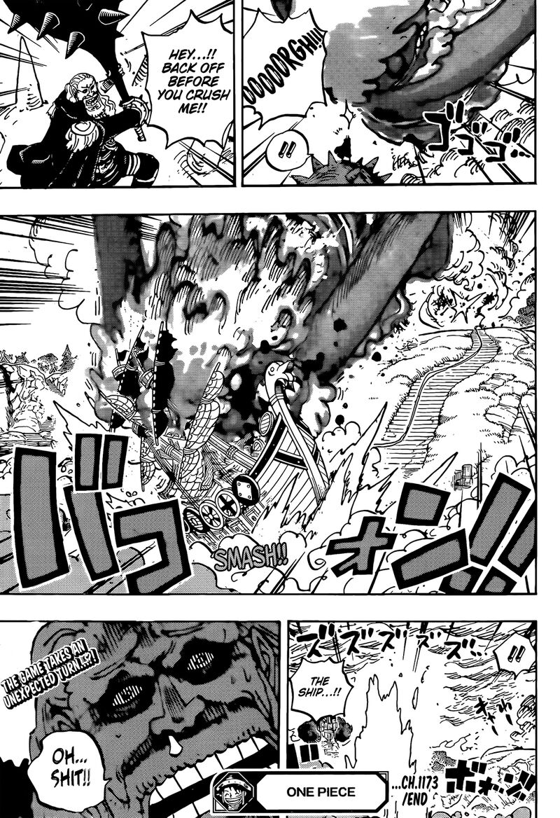 One Piece Chapter 1173 - Page 14 in English