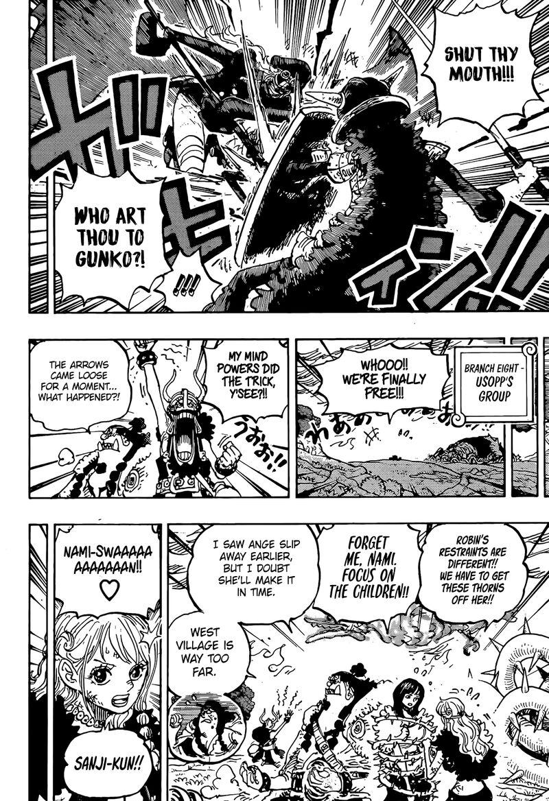 One Piece Chapter 1173 - Page 9 in English