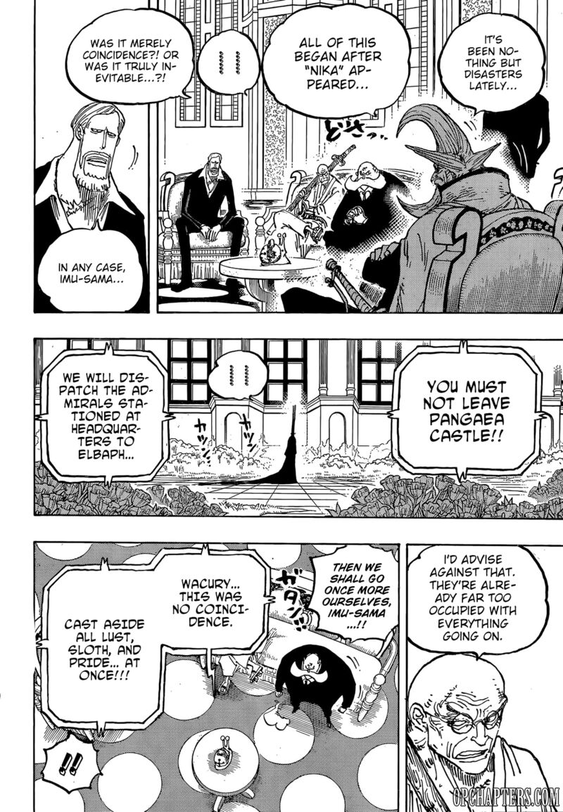 One Piece Chapter 1179 - Page 4 in English