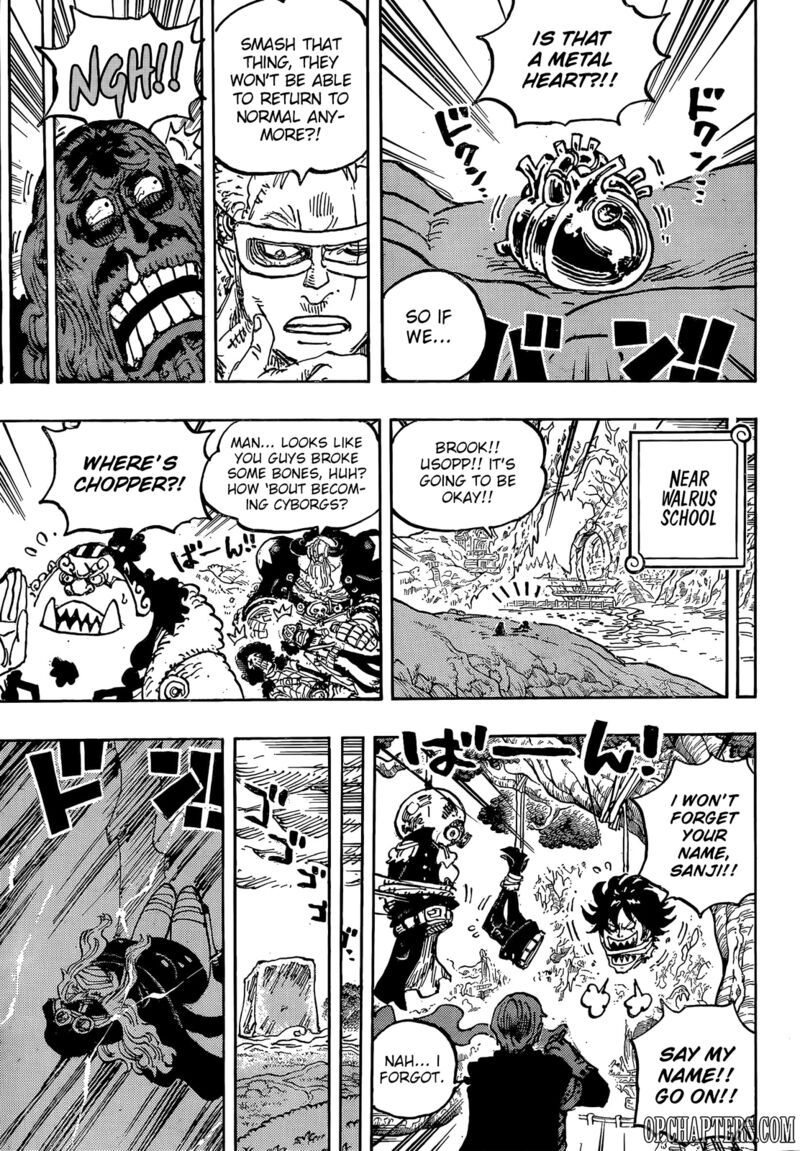One Piece Chapter 1179 - Page 9 in English