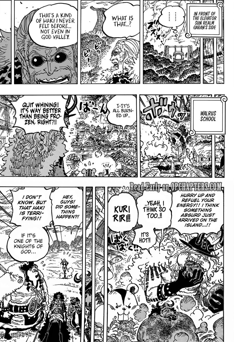 One Piece Chapter 1180 - Page 12 in English