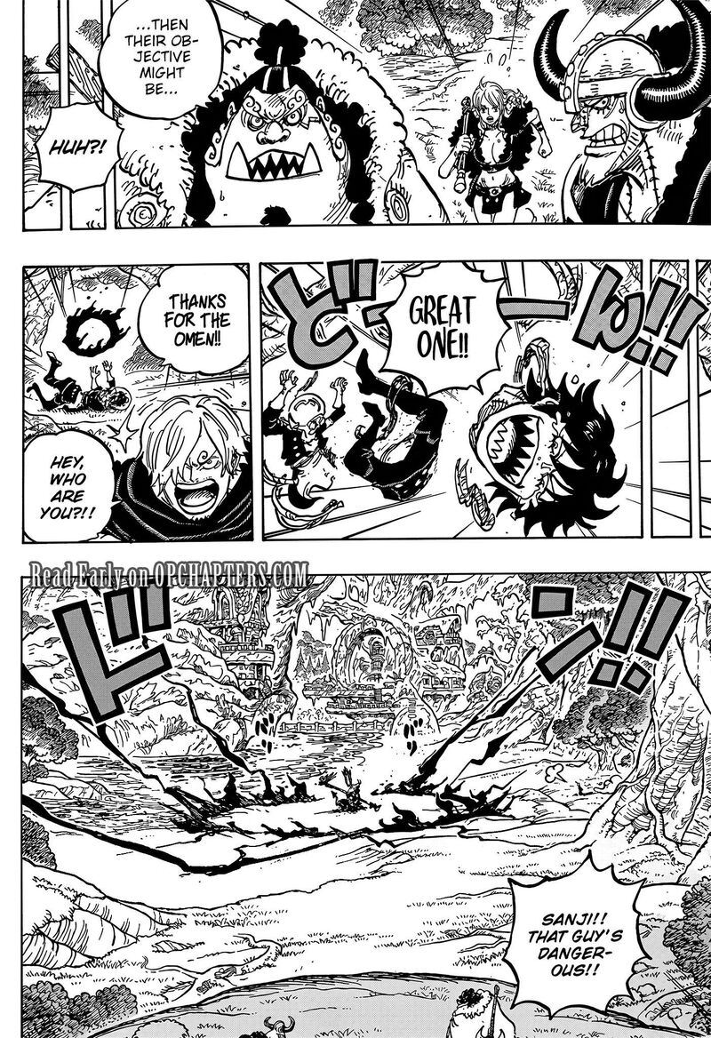 One Piece Chapter 1180 - Page 13 in English