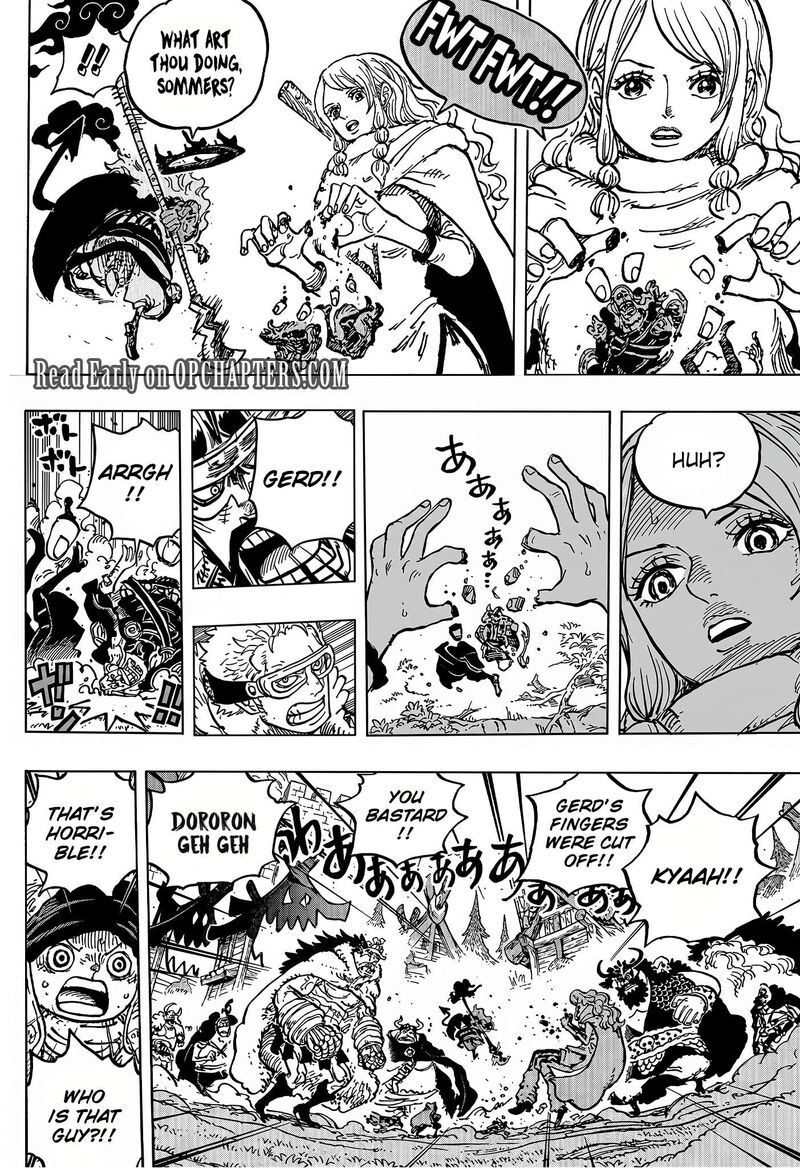 One Piece Chapter 1180 - Page 3 in English