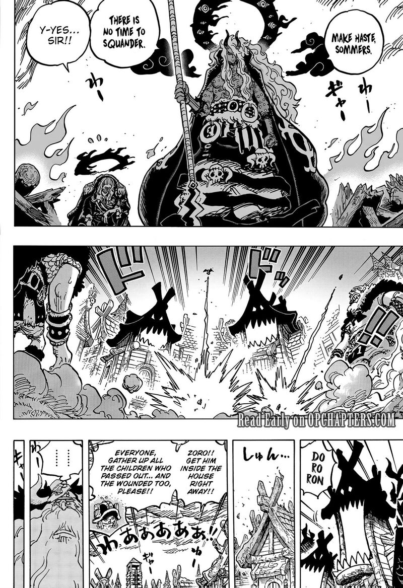 One Piece Chapter 1180 - Page 9 in English
