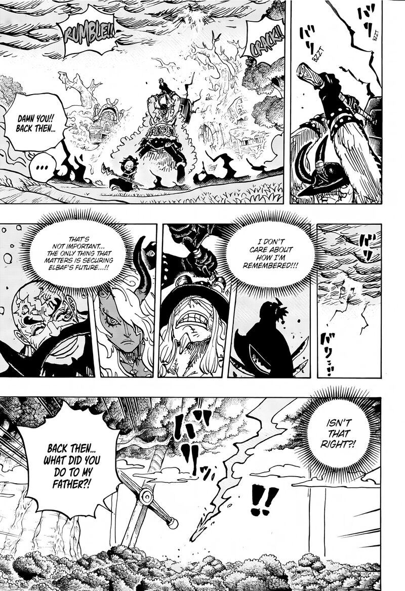 One Piece Chapter 1181 - Page 3 in English