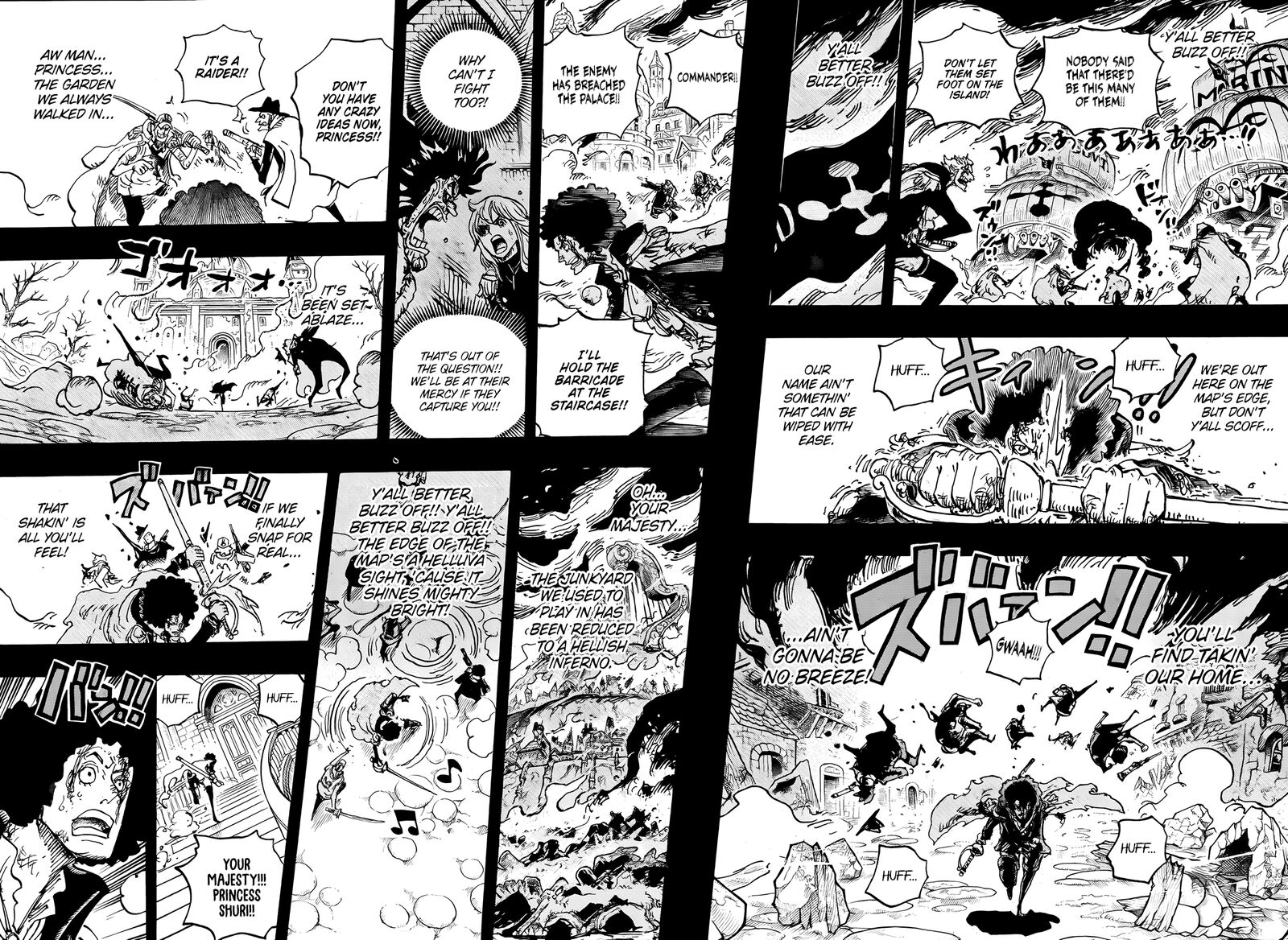 One Piece Chapter 1185 - Page 14 in English