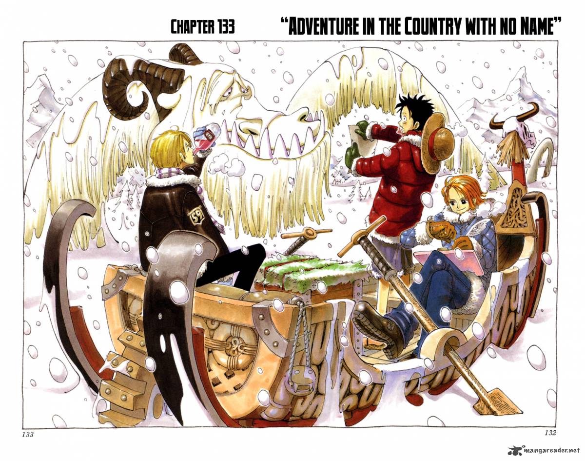 One Piece Chapter 133 - Page 3 in English
