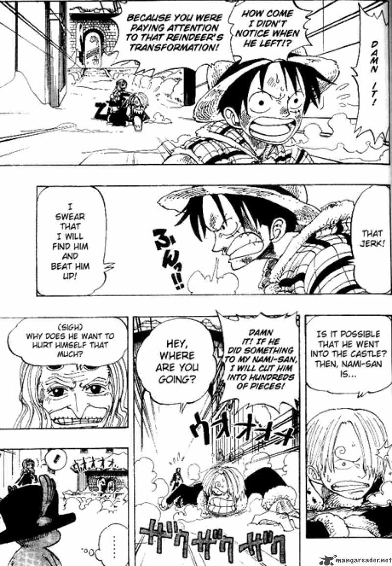 One Piece Chapter 150 - Page 3 in English