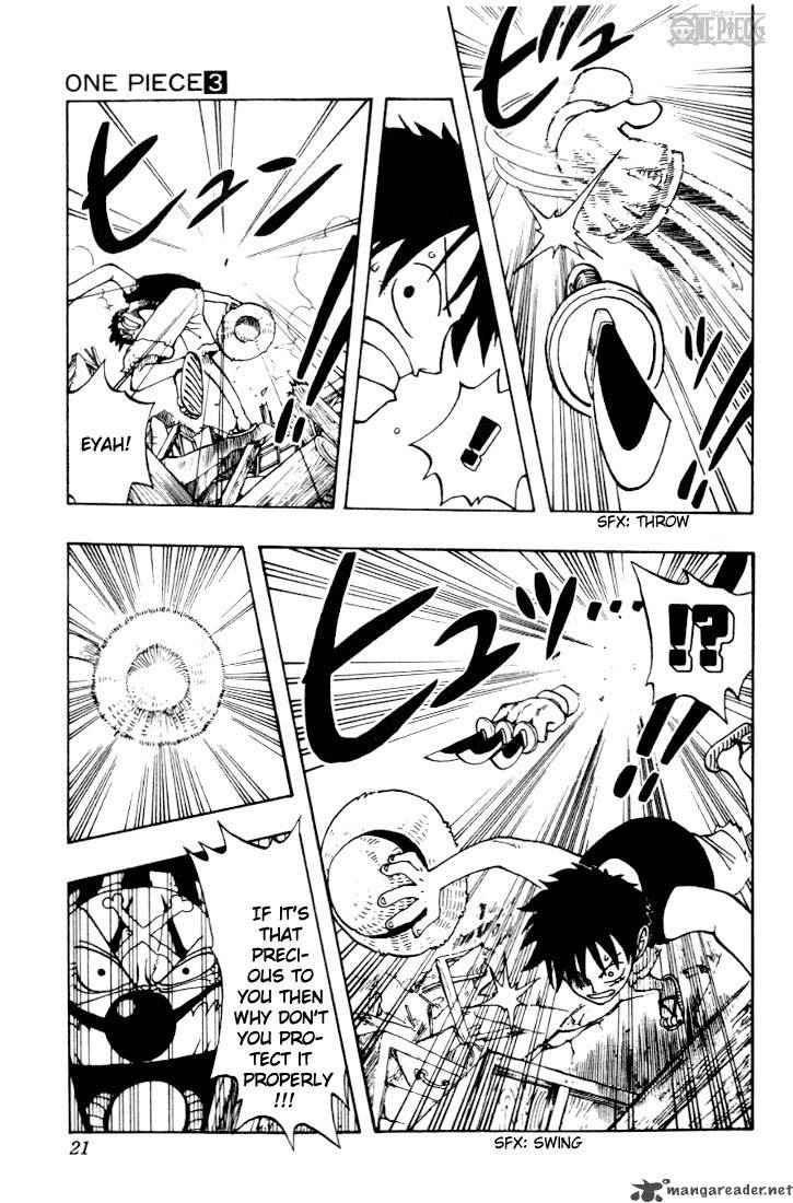 One Piece Chapter 18 - Page 20 in English