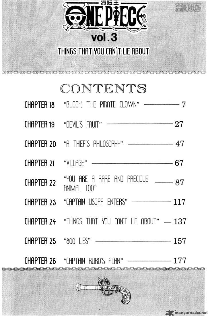 One Piece Chapter 18 - Page 5 in English