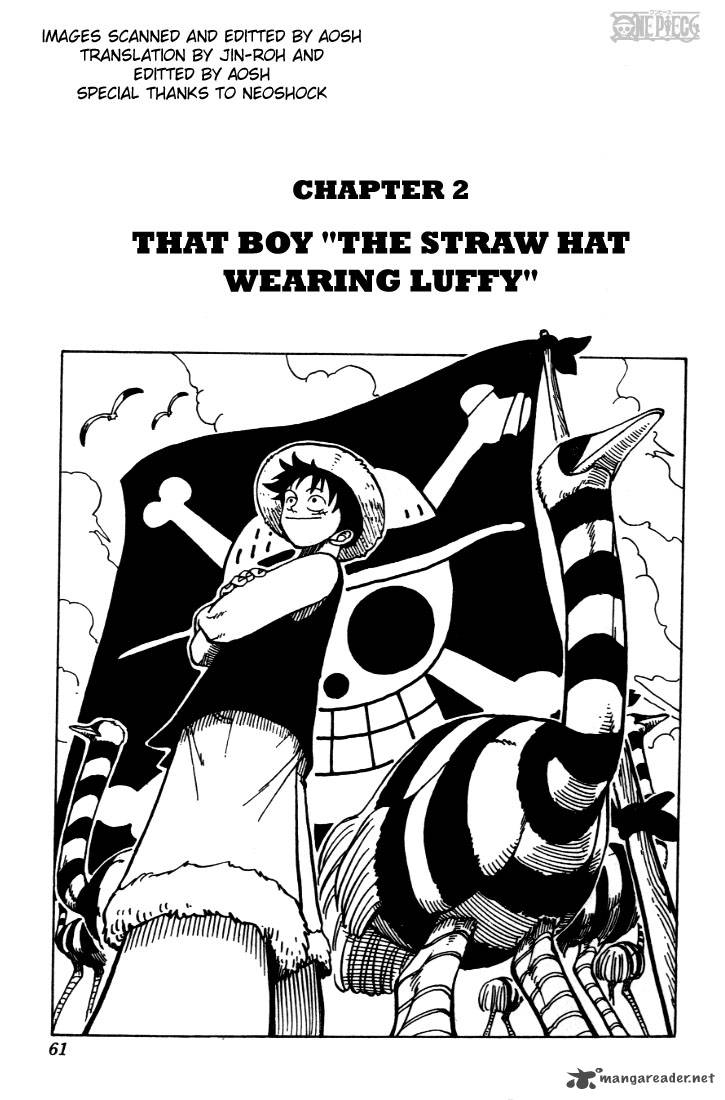 One Piece Chapter 2 - Page 3 in English