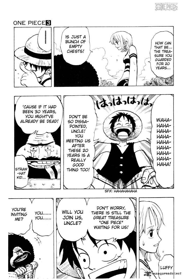 One Piece Chapter 22 - Page 27 in English