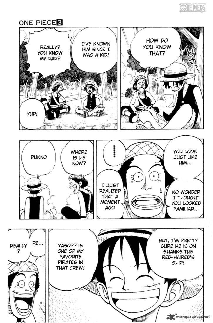 One Piece Chapter 25 - Page 15 in English
