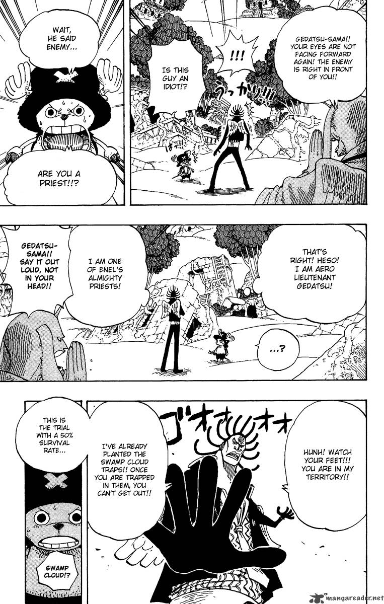 One Piece Chapter 262 - Page 3 in English